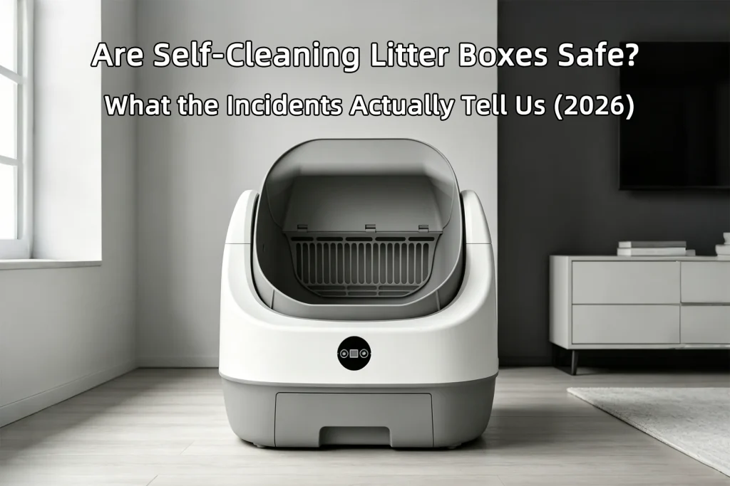 Are self-cleaning litter boxes safe? A comprehensive guide analyzing automatic litter box safety, incident reports, and reliable designs in 2026.